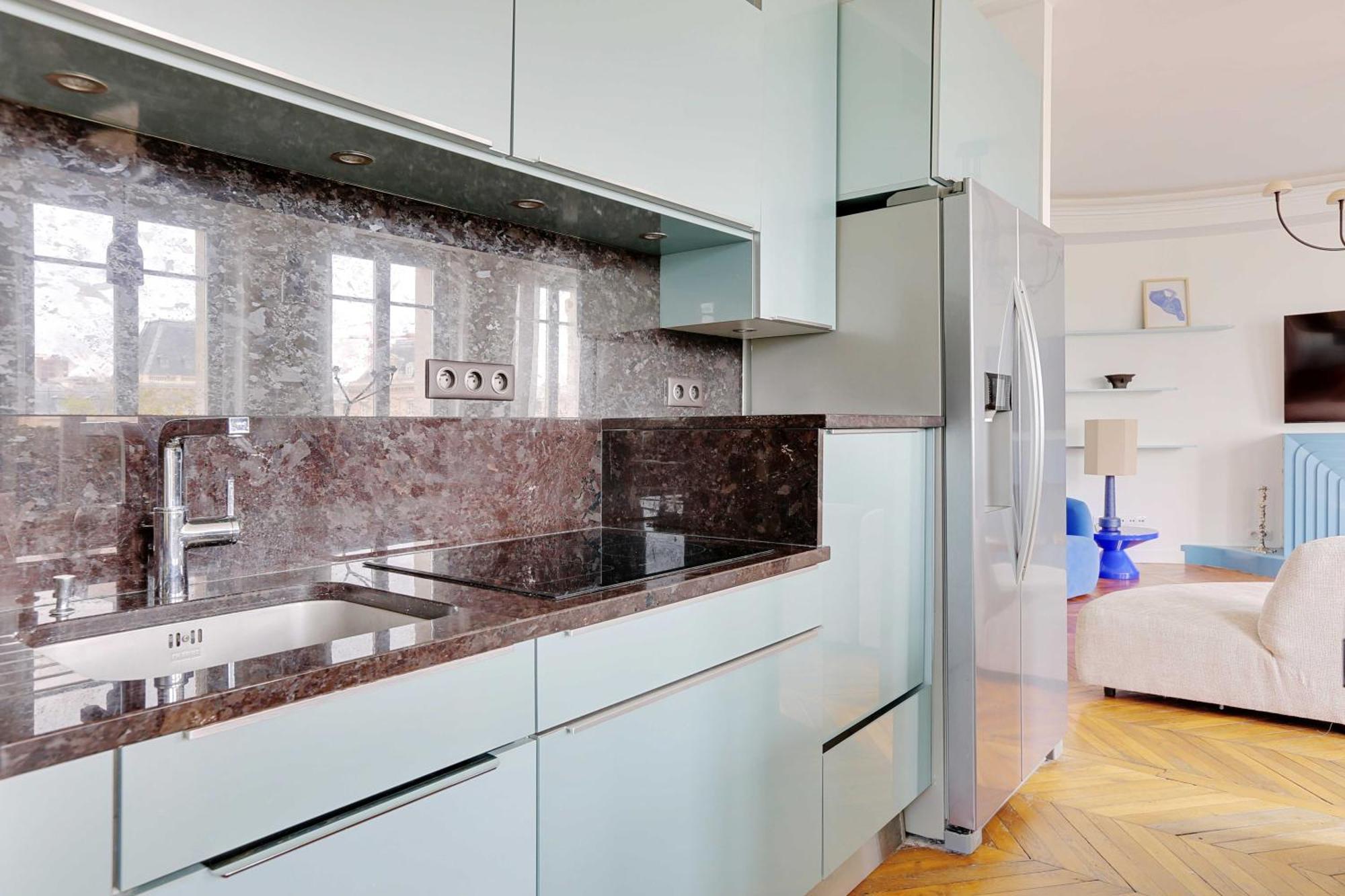 Elegant & Spacieux - 3br-6p - Republiq Apartment Paris